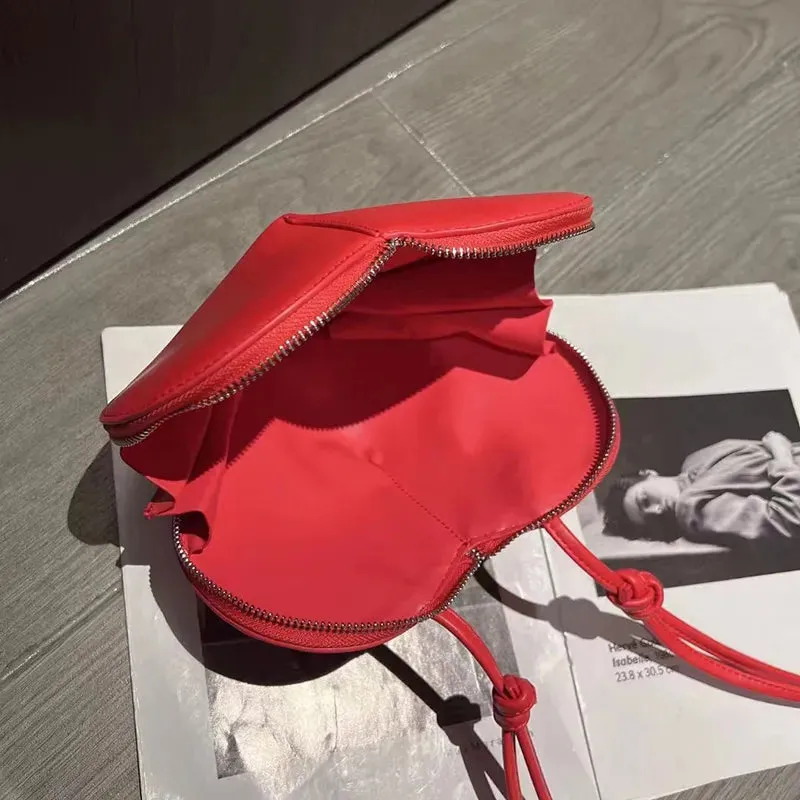 Années 60 Sac À Main Forme Coeur Rétro