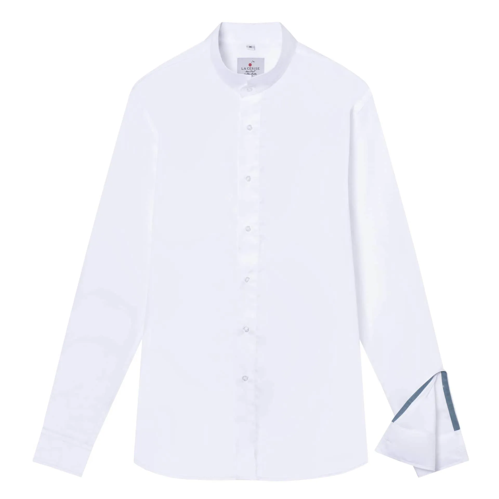 Chemise Blanche Col Officier galons Orage