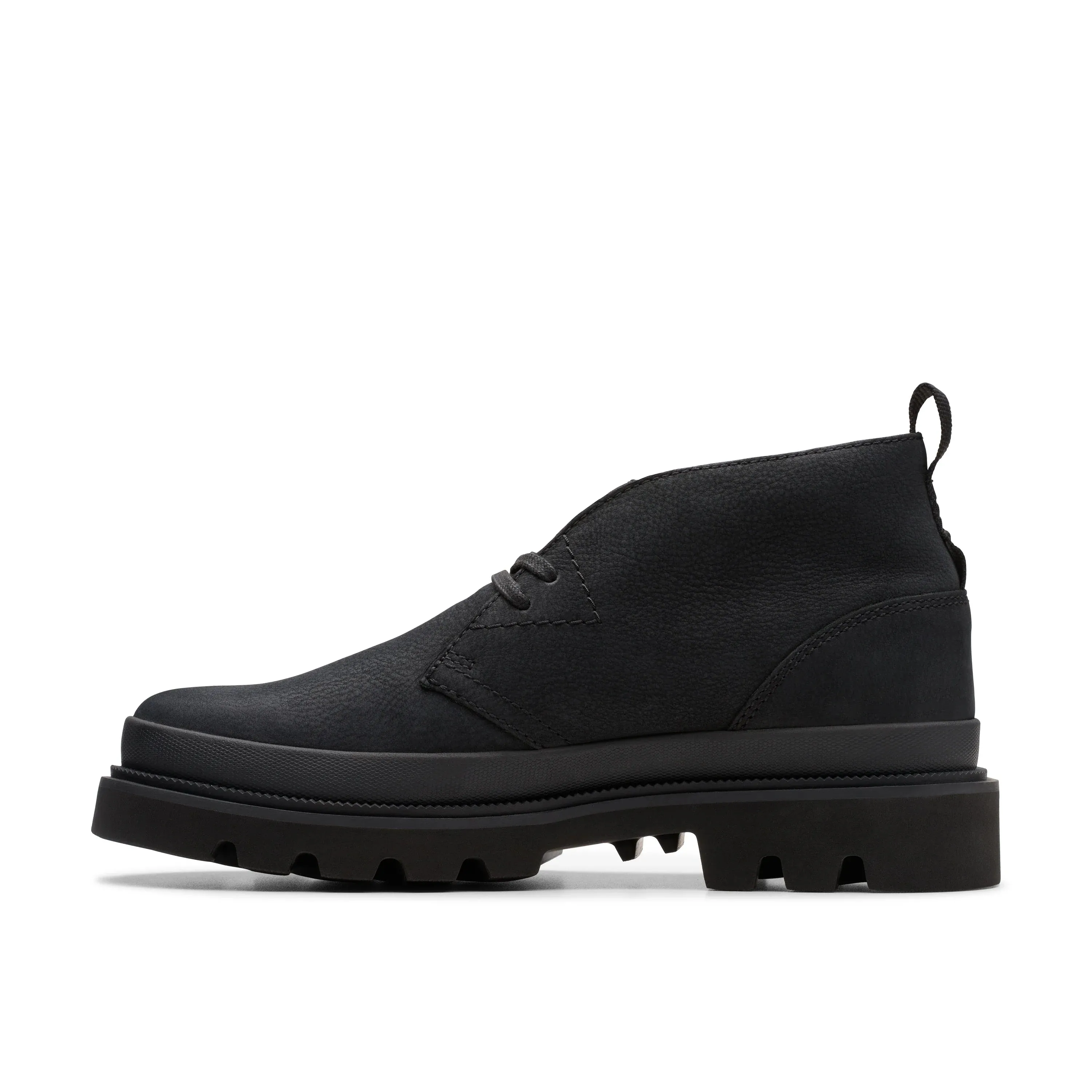 CLARKS | BOTINES HOMBRE | BADELL DB BLACK NUBUCK | NEGRO