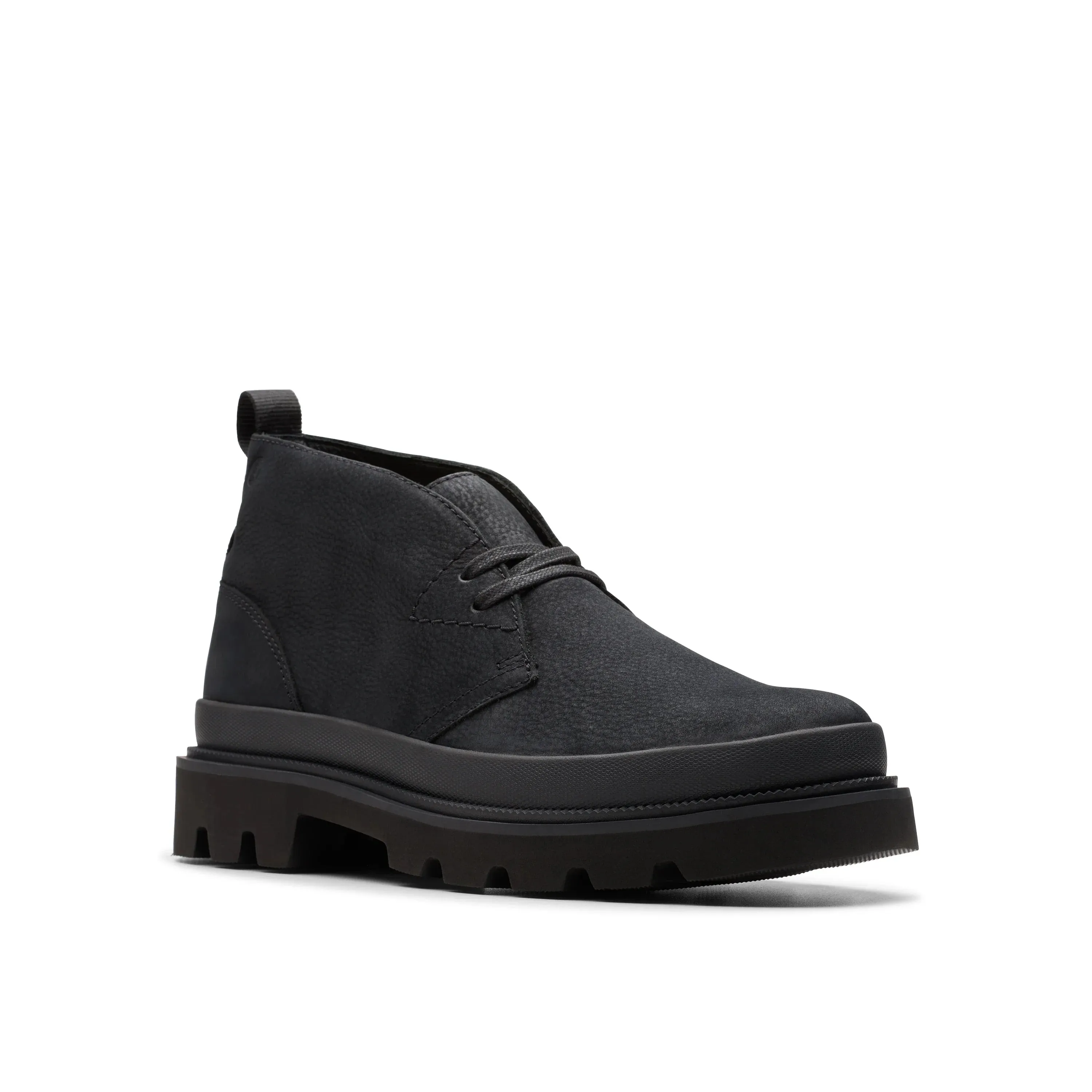 CLARKS | BOTINES HOMBRE | BADELL DB BLACK NUBUCK | NEGRO