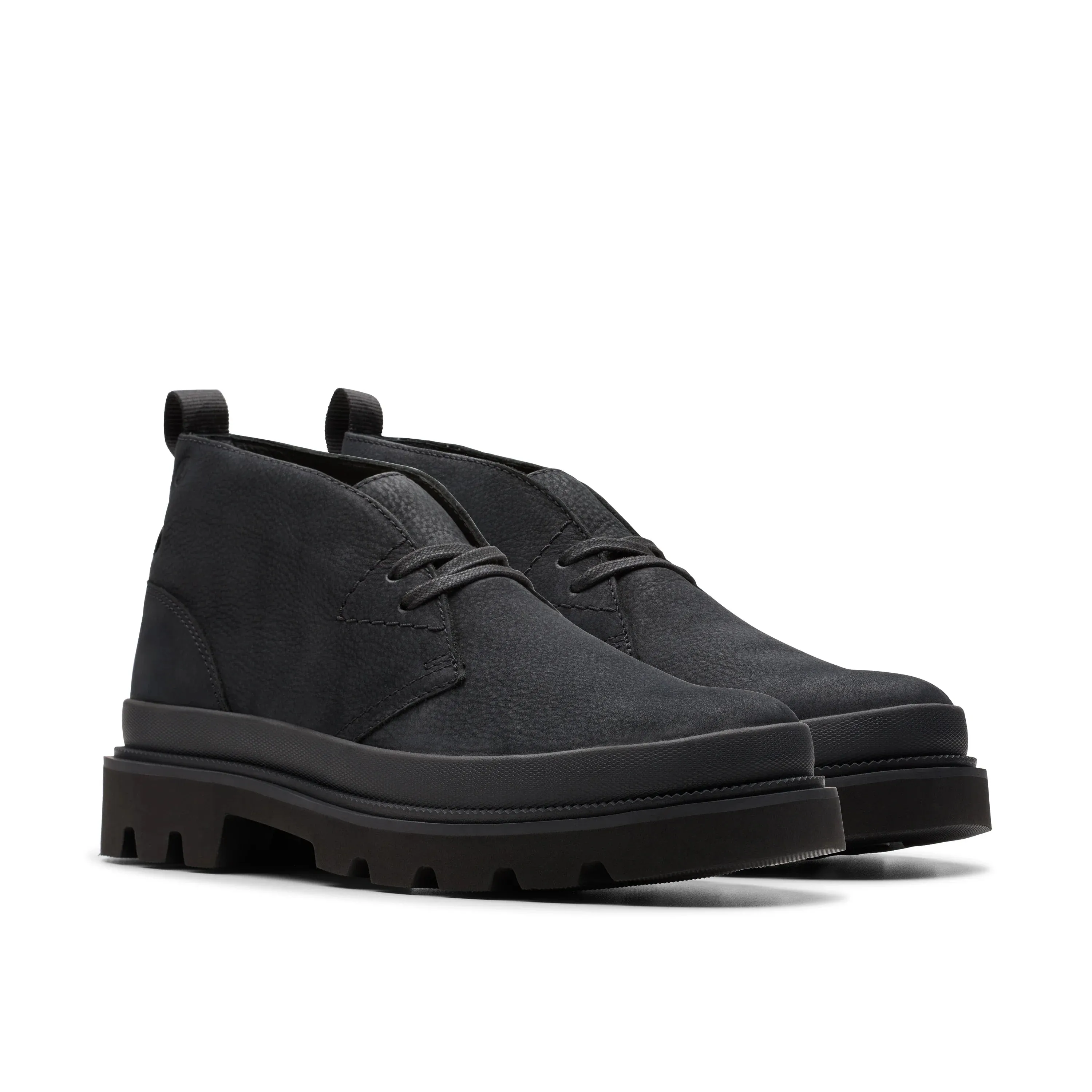 CLARKS | BOTINES HOMBRE | BADELL DB BLACK NUBUCK | NEGRO