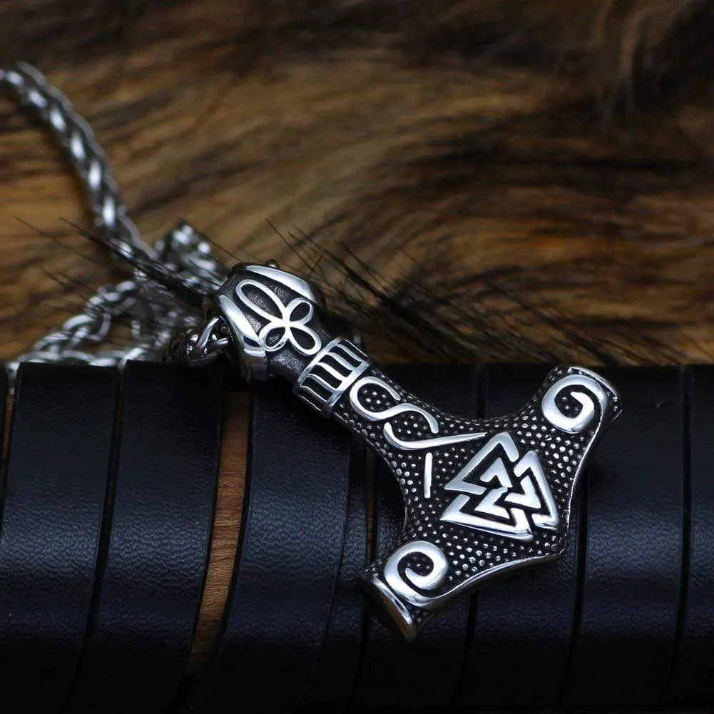 Collier Mjolnir | Acier Inoxydable