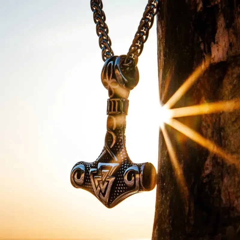 Collier Mjolnir | Acier Inoxydable