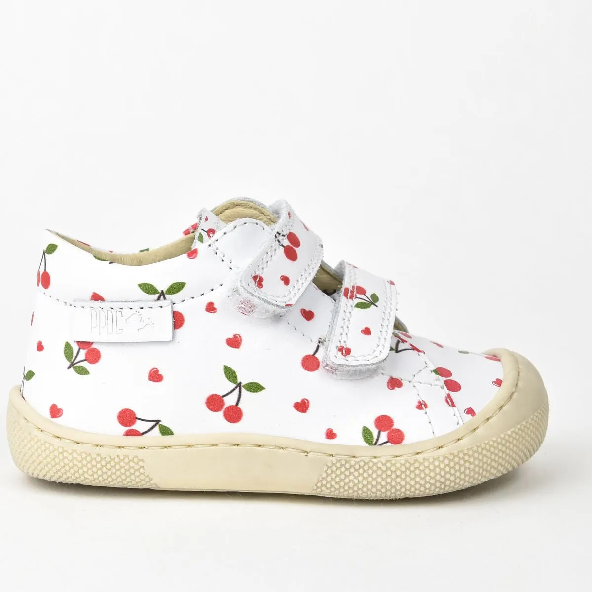 Naturino Barefoot Amur Velcros Print Pretty Cherries