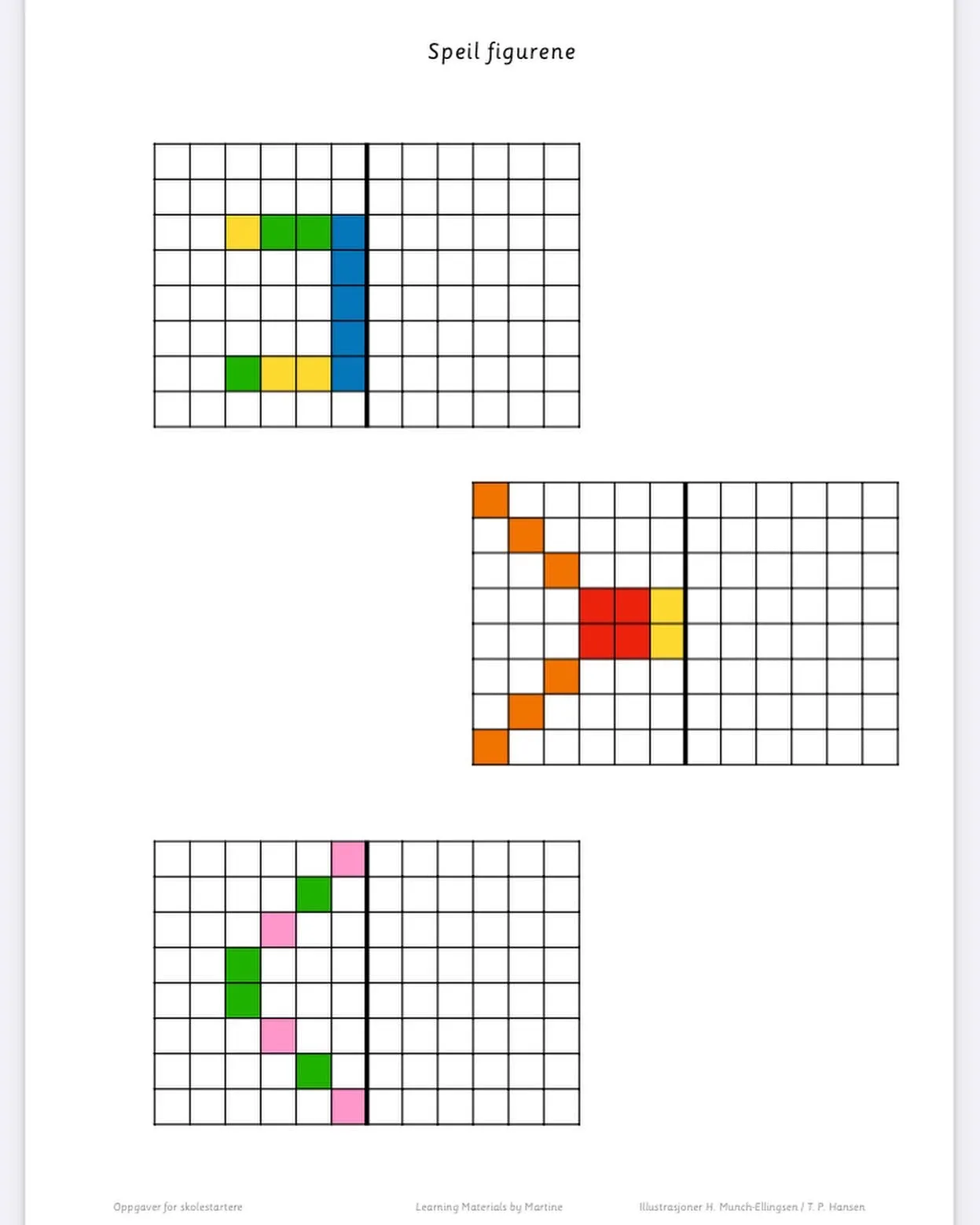 Oppgaver for skolestartere