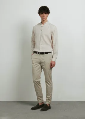 Pantaloni slim stampati