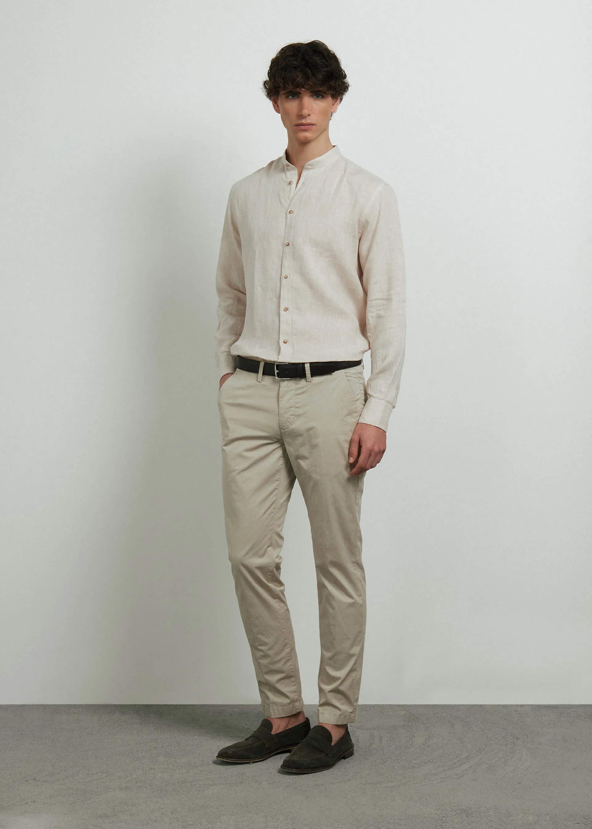 Pantaloni slim stampati