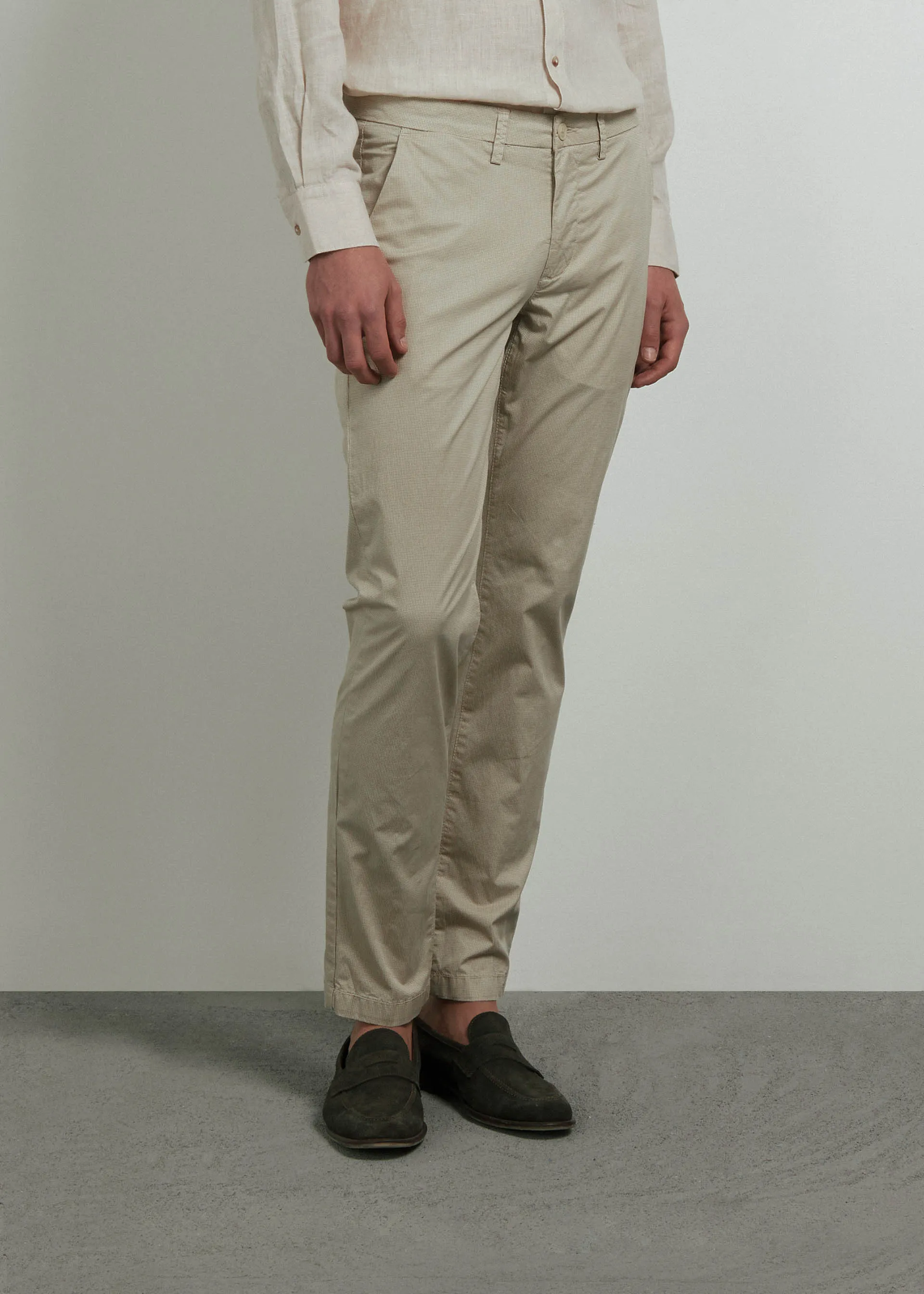 Pantaloni slim stampati