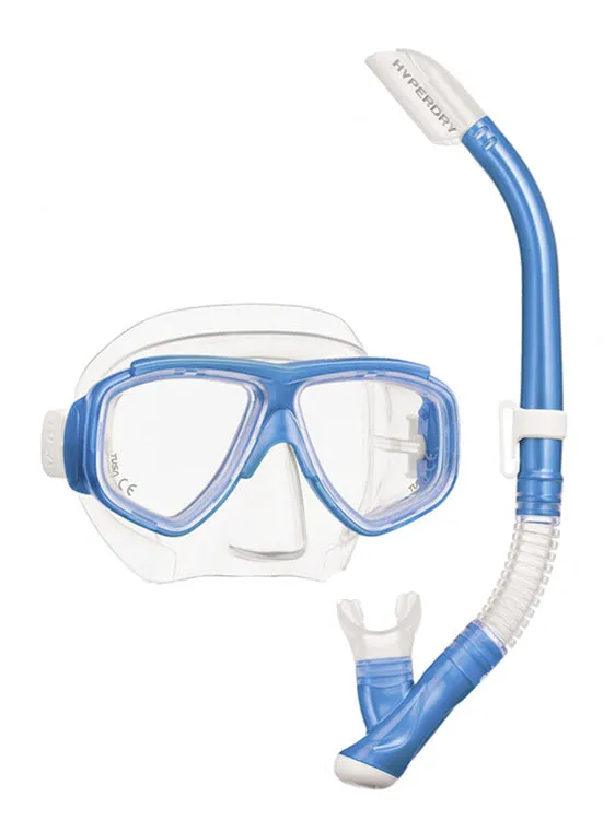 TUSA Sport Splendive 2 Prescription Snorkel Set (with Corrective Lenses)