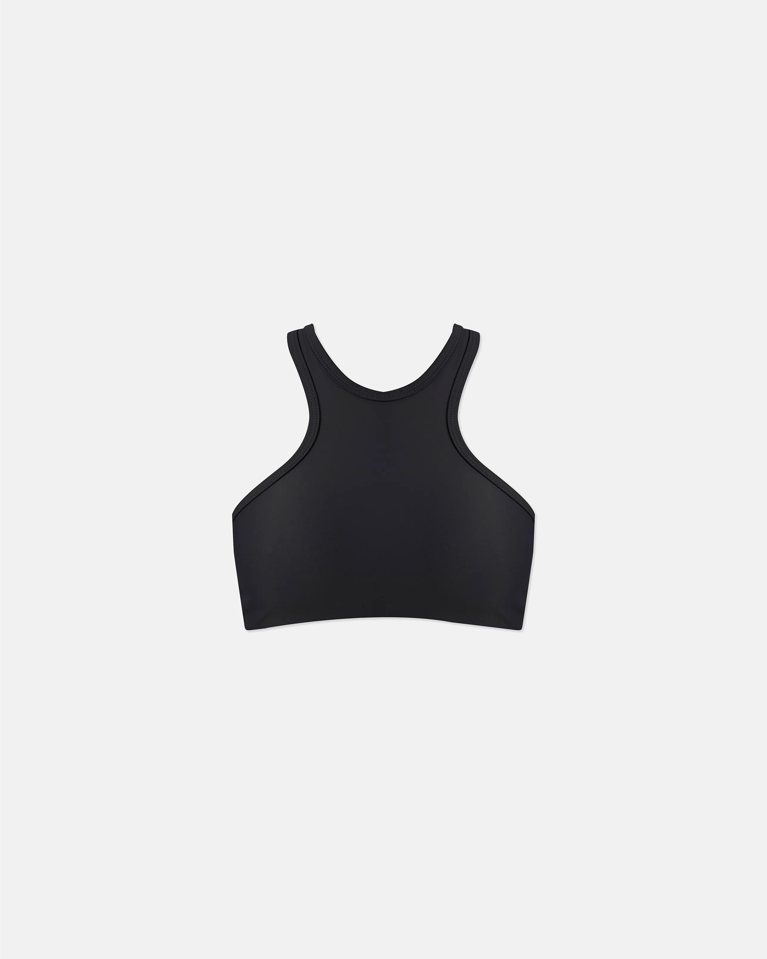 W Basics Halter Top Black